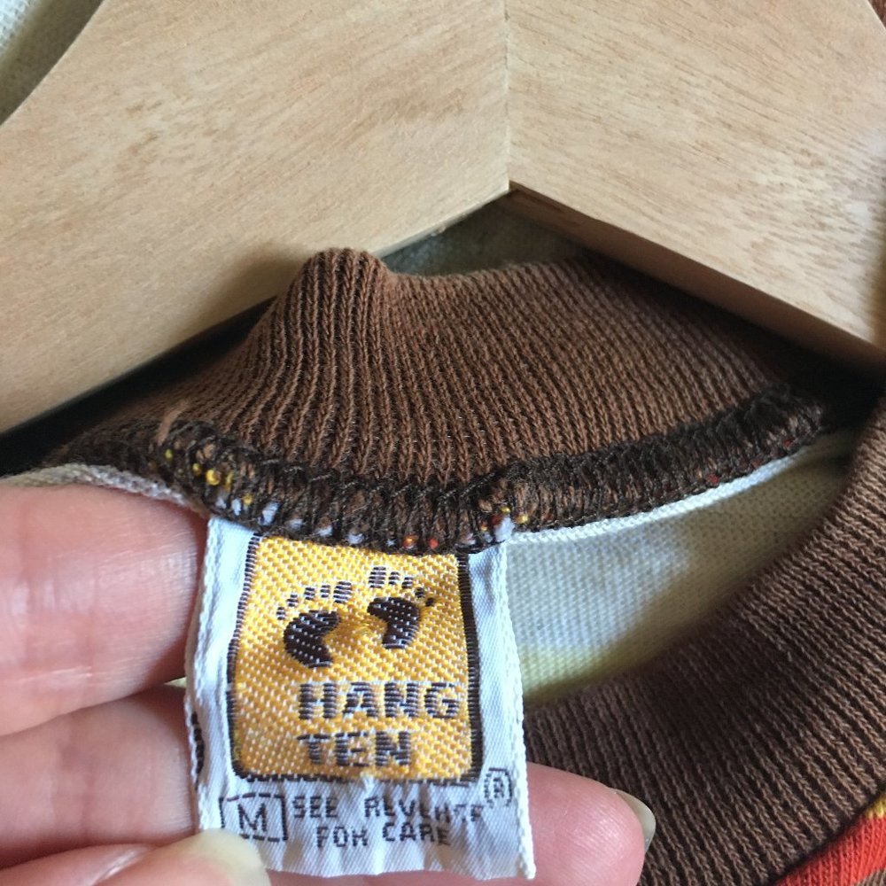 VTG Hang Ten Striped Tee - Picture 3 of 5